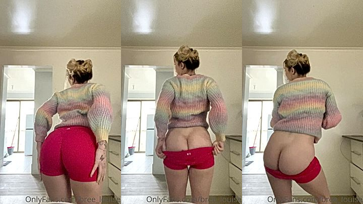 Bree Louise undresses to show off her amazing body leaked onlyfans video