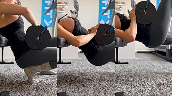 onlyfans model  K8sarkissian streching in the gym big ass
