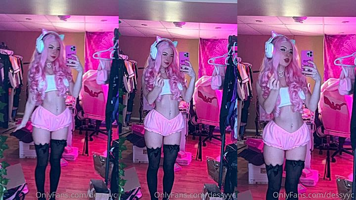 leaked naughty slut Dessyyc showing off every curve