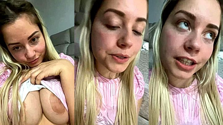 hot dirty slutty model Paola skye shakes her big ass in her living room