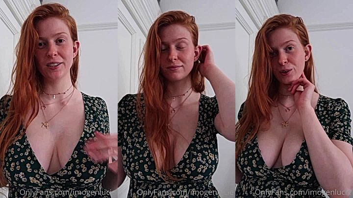 british sexy bitch Imogen Lucie shakes her bouncing booty
