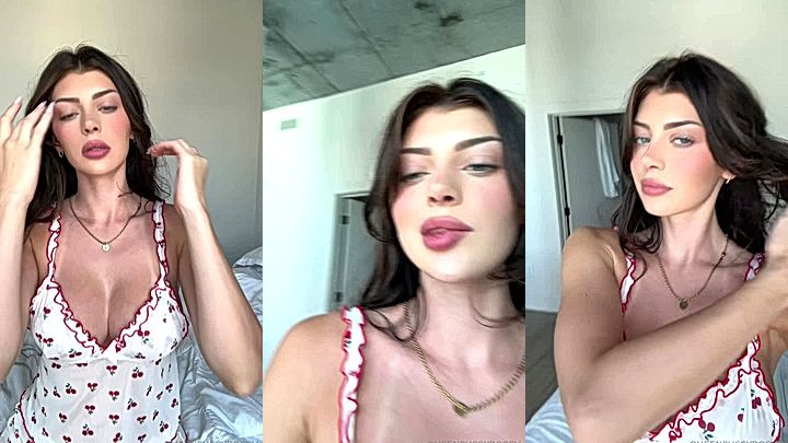 naughty onlyfans model Queenpussybossv fondles her big tits