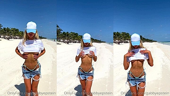 onlyfans sexy austrilian model Gabby Epstein shakes her hot body