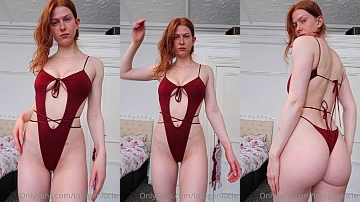 Imogen Lucie poses and make her possessions move in this video