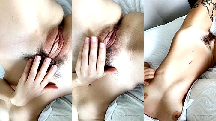 i am so horny i fingeed myself till i cum, Lily Ivy leaked video