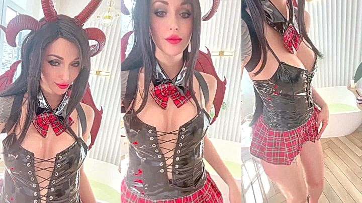 stepsis dressed nice and sexy Lera Himera onlyfans leak