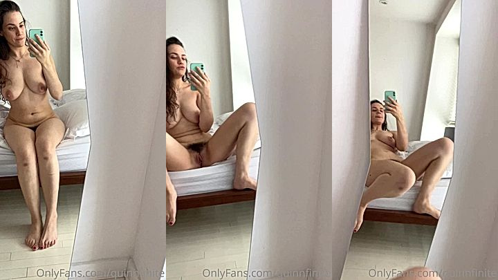 nude video of nasty onlyfans slut QuinnFinite  shows her nasty hairy pussy