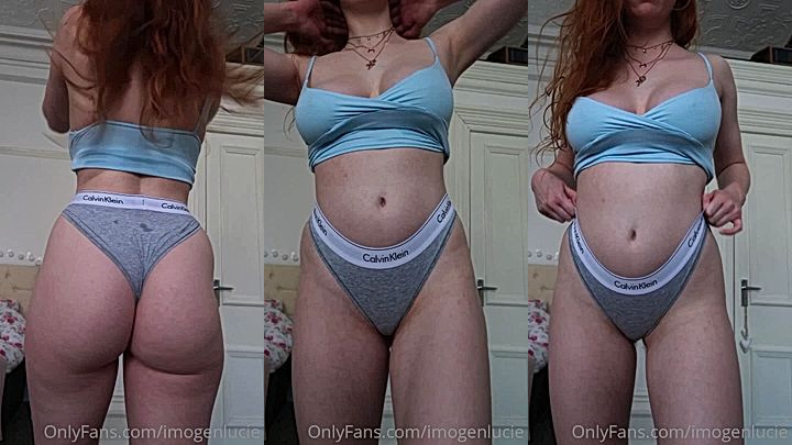 onlyfans british model Imogen Lucie shows her sexy big ass and shakes hard