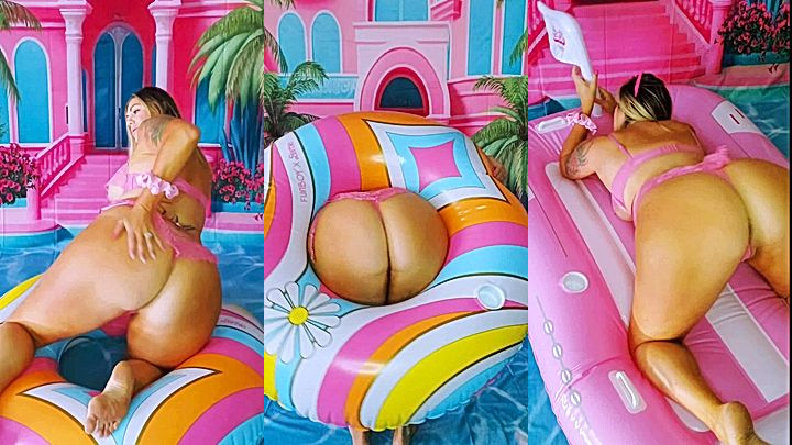 hot barbie Bikinibee’s perfect tits steal the show