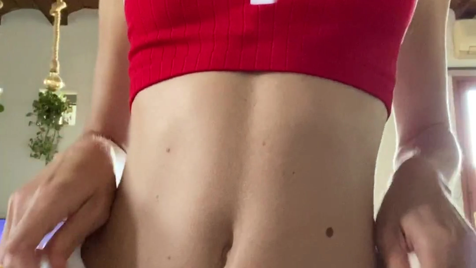 naughty onlyfans model MySweetApple rubs huge tits