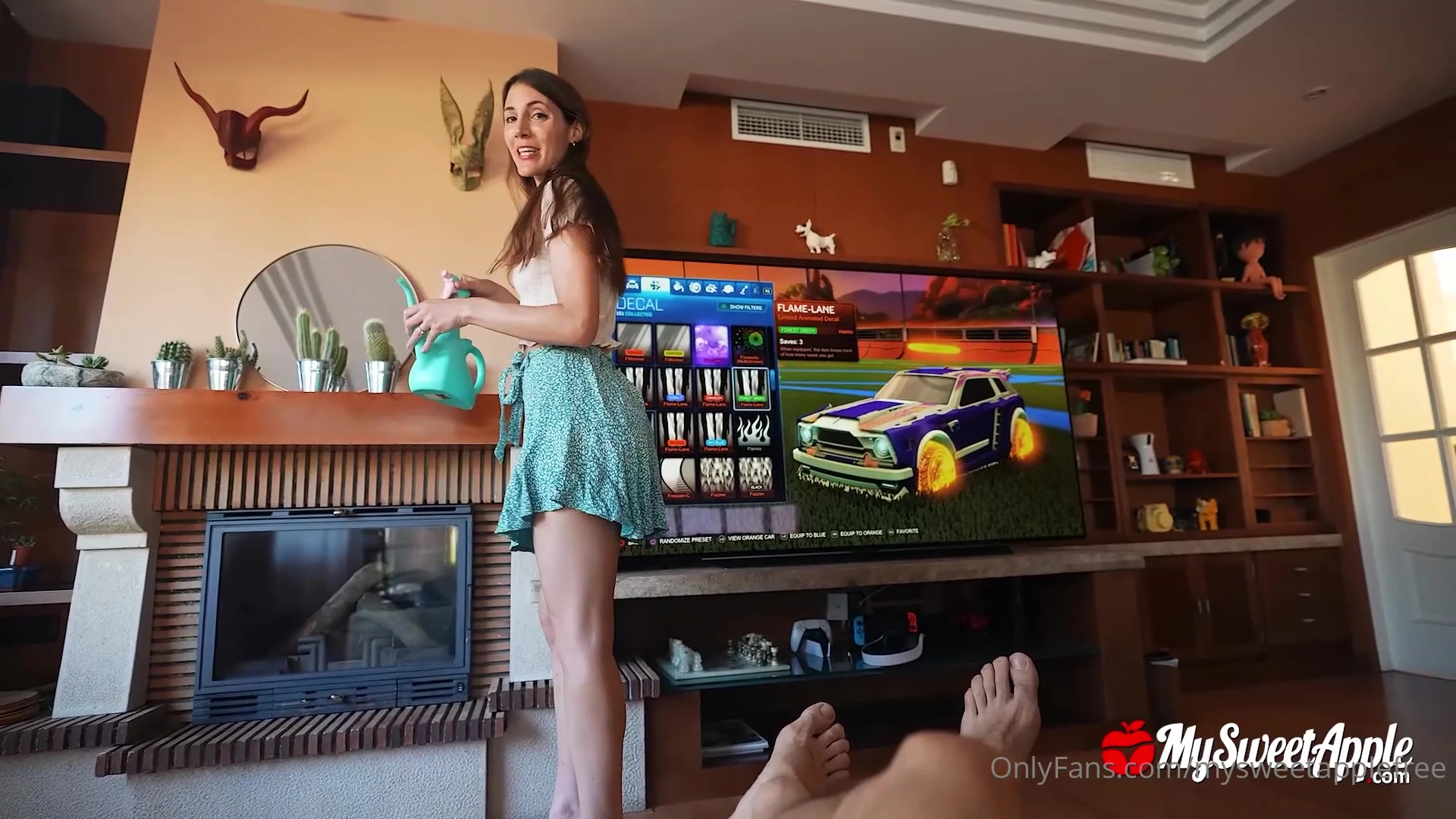 horny stepsister MySweetApple get fuck by stepbrother