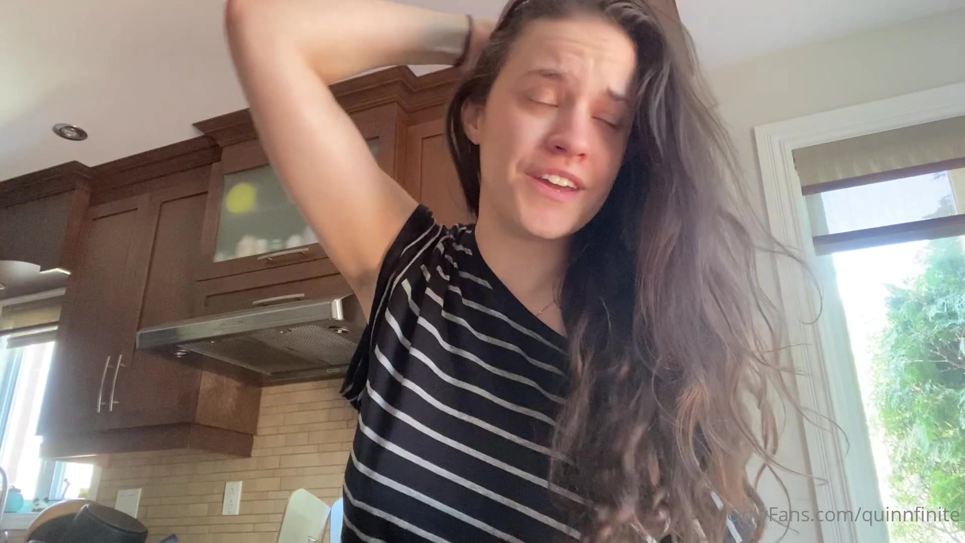 leaked video of dirty onlyfans slut QuinnFinite rubs every angle of her sexy body