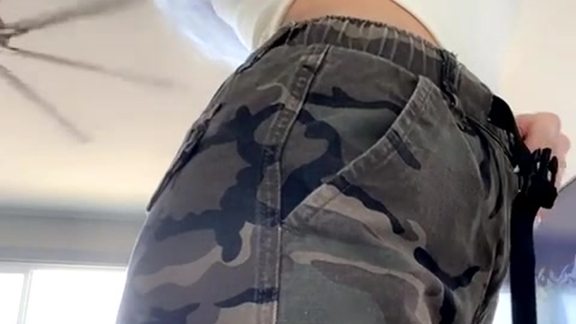 hot babe K8sarkissian in tight short booty tease leaked onlyfans