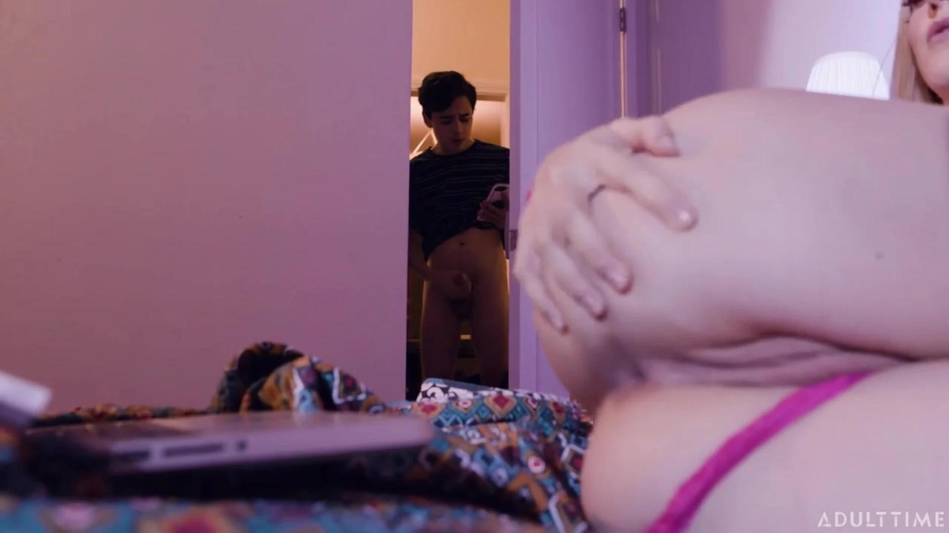 onlyfans leak video of Anny Aurora fucking her young stepson