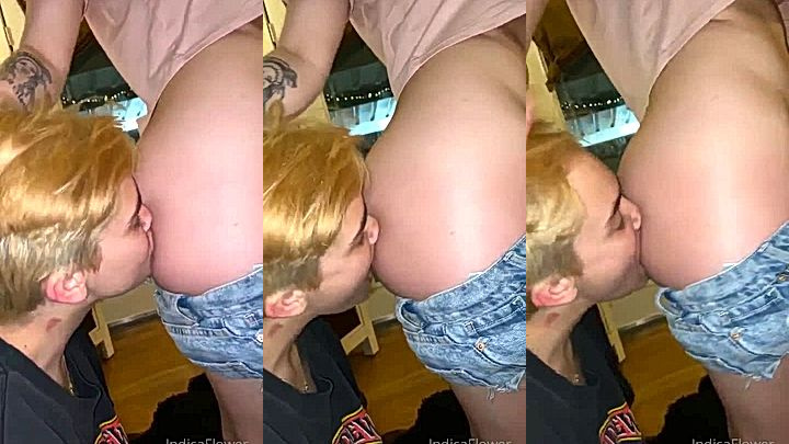 horny stepsis Katiana Kay lets her stepbro kisses her ass naked onlyfans