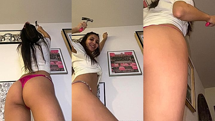 naughty onlyfans model Gianna Dior shakes her big bouncing booty