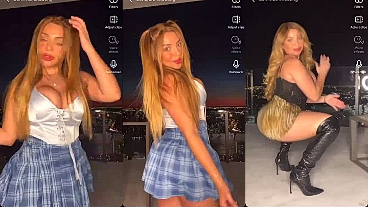 onlyfans sensation Katiana Kay makes her fat ass jiggle in front of the camera just for you