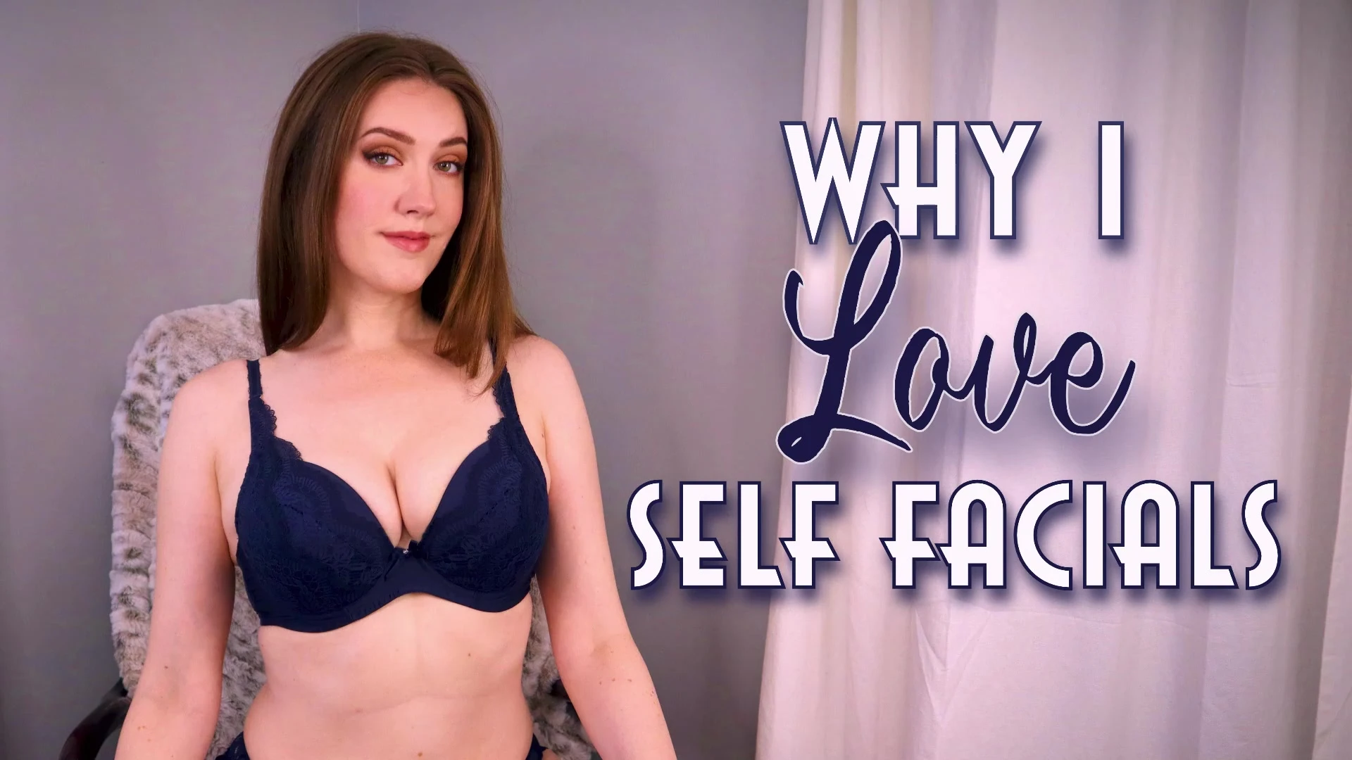 hot model ScarlettBelletook off her underwear to play with her body alone
