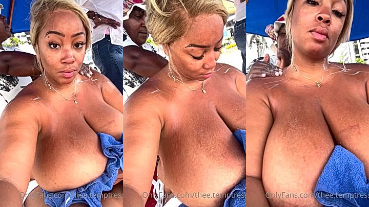 nasty freaky hot model Temptress119bounce her gigantic titties, leaked video