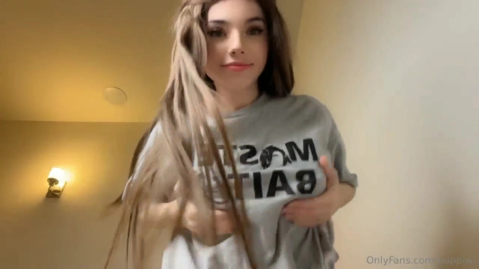 onlyfans leak model Puppiwi loves when you stare at her big tits leaked onlyfans video