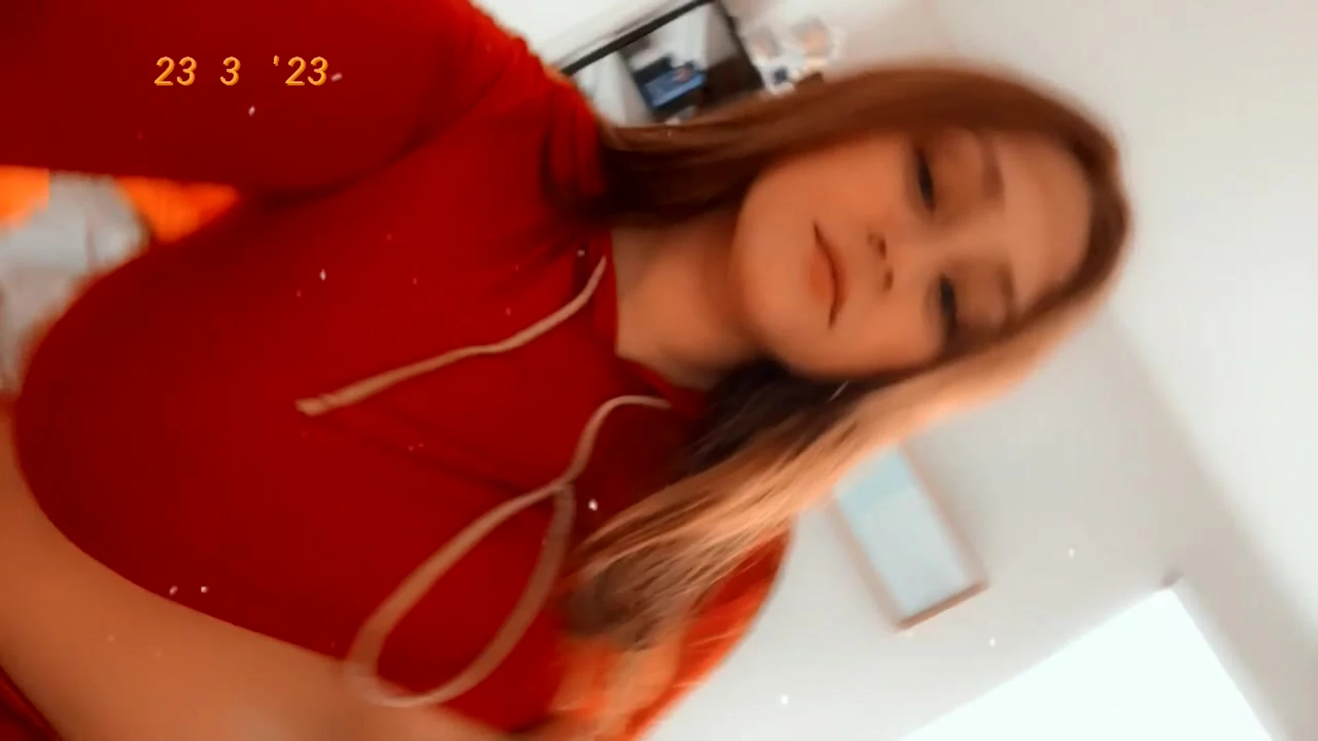big nasty sexy model Katrina Marie took off her big boobs and wigglethem till you are hard