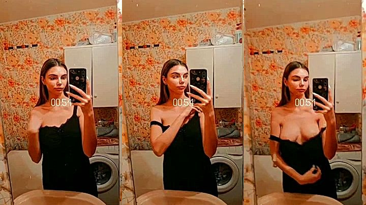 Anneth Dmitrieva takes off her dress to show off her amazing boobs leaked video