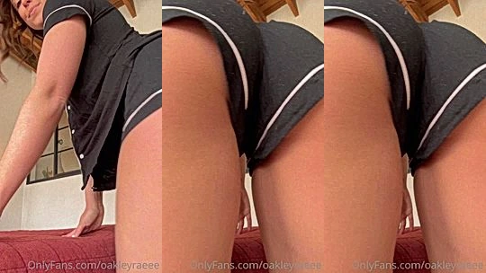 Oakley Rae is having a great time showing her sexy body leaked video