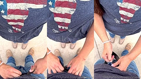 farm babe Oakley Rae go on her knees and sucked me and rides my hard cock off i cum, leaked porn video