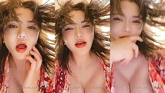 sexy ass chick with a nipple cover is having a great time pleasing her subscribers