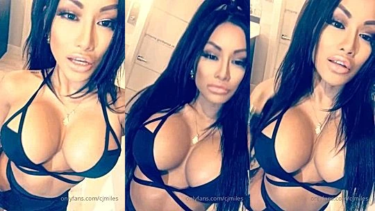 sexy big tits Filipino babe CJ Miles with an amazing breast onlyfans