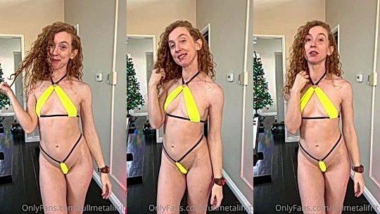 Fullmetalifrit shows her full body to her fans