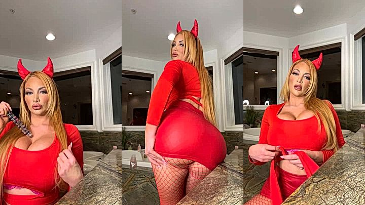 busty onlyfans babe Nicolette Shea teasing her huge boobs on cam till you cum