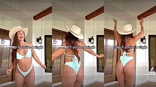 Oakley Rae ishaving a great time with her fans