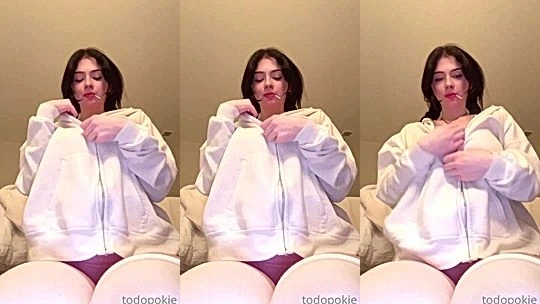amazing chicj TodoPokie couldnt help but touch herself to please herself leaked video