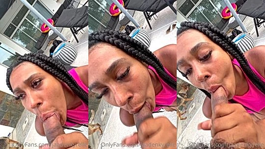 Jaaden Kyrelle couldn’t help herself but suck on an amazing cock