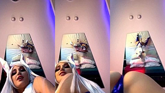 naked sexy hot wild model Aery Tiefling slow teases yiou, flaunt her wet coochie hard till she can’t handle it anymore, leaked video