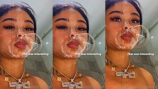 Indialove got so much cum on her face leaked video