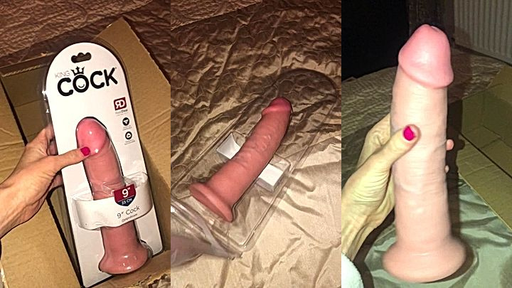 naughty onlyfans model Frances Bentley shows off her new toys in this video