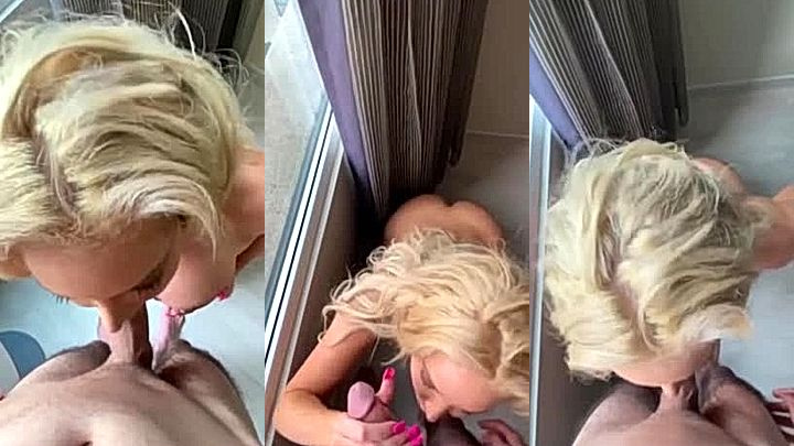 sexy blonde baddie Nicolette Shea’s i love how he melts when my lips touch him