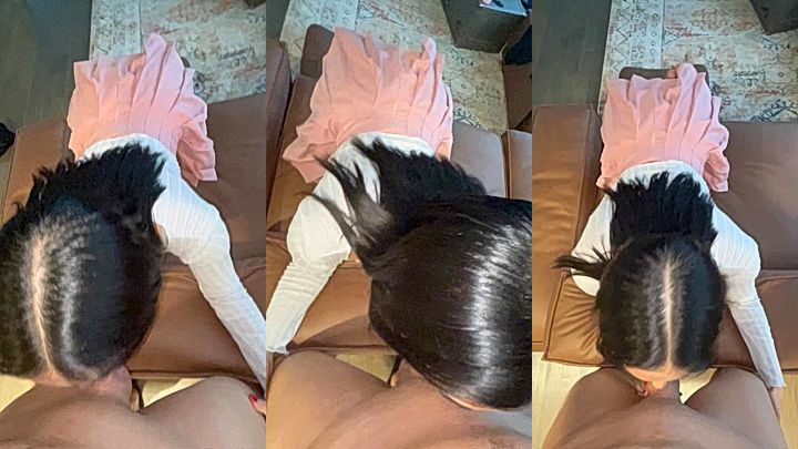 bad girl That1iggirl suck huge cock till she choke onlyfans leak porn