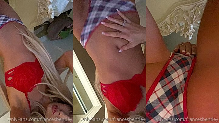 sexy brithish onlyfans bitch Frances Bentley shows of her busty big ass