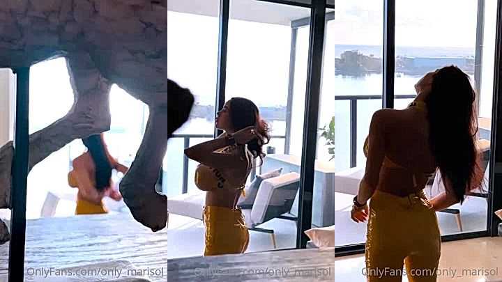 sexy onlyfans model Marisol Yotta streching naked