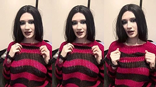 Vampkira leaks,. sey hot girl Vampkira can’t resist grabbing her big juiy boobs