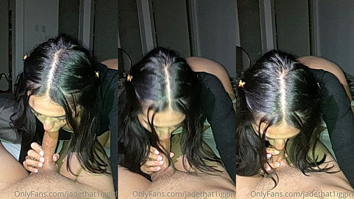 sexy american angel That1iggirl moans while sucking a white cock like a freak, leaked onlyfans