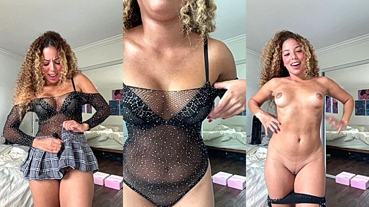 freaky slut Camila Elle undressing naked onlyfans leak