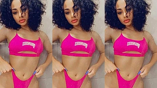 anerican ebony Himynamestee shows her big tits in lingerie leaked onlyfans