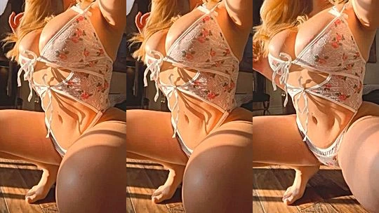 busty babe Bambi Doe’s every curves deserves your full attention