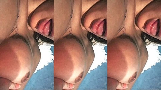 latina princess Bri Adeline play with her full breast on video