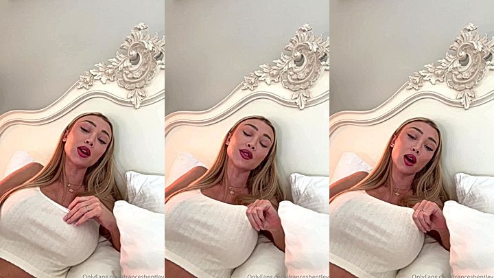 leaked video of college girl squeezing her boobs, Frances Bentley onlyfans leak