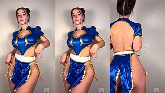 cosplay model Devon Jenelle boobs teasing video that will make you hard fast